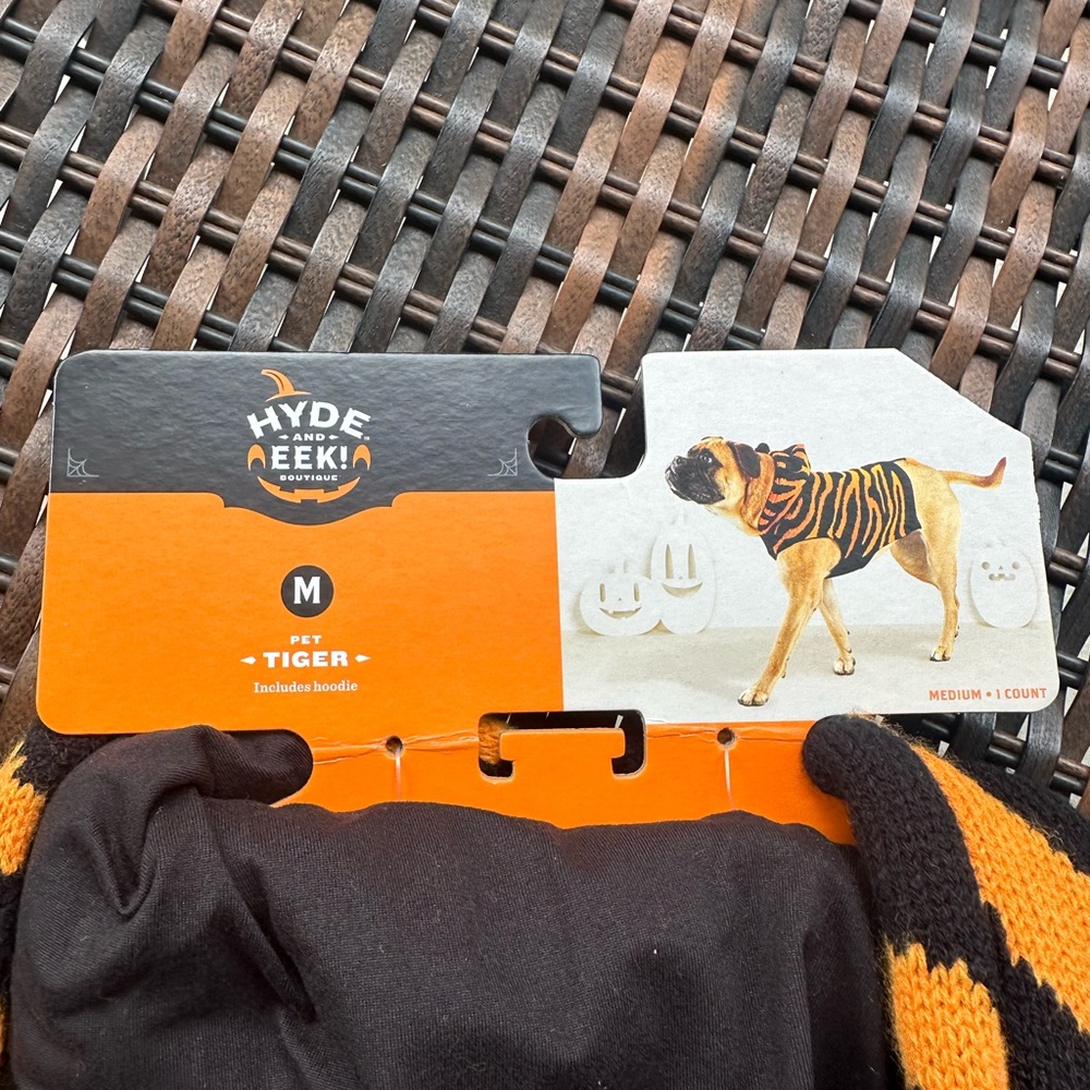 Tiger Dog Sweater/Halloween Costume - Picture 4 of 6